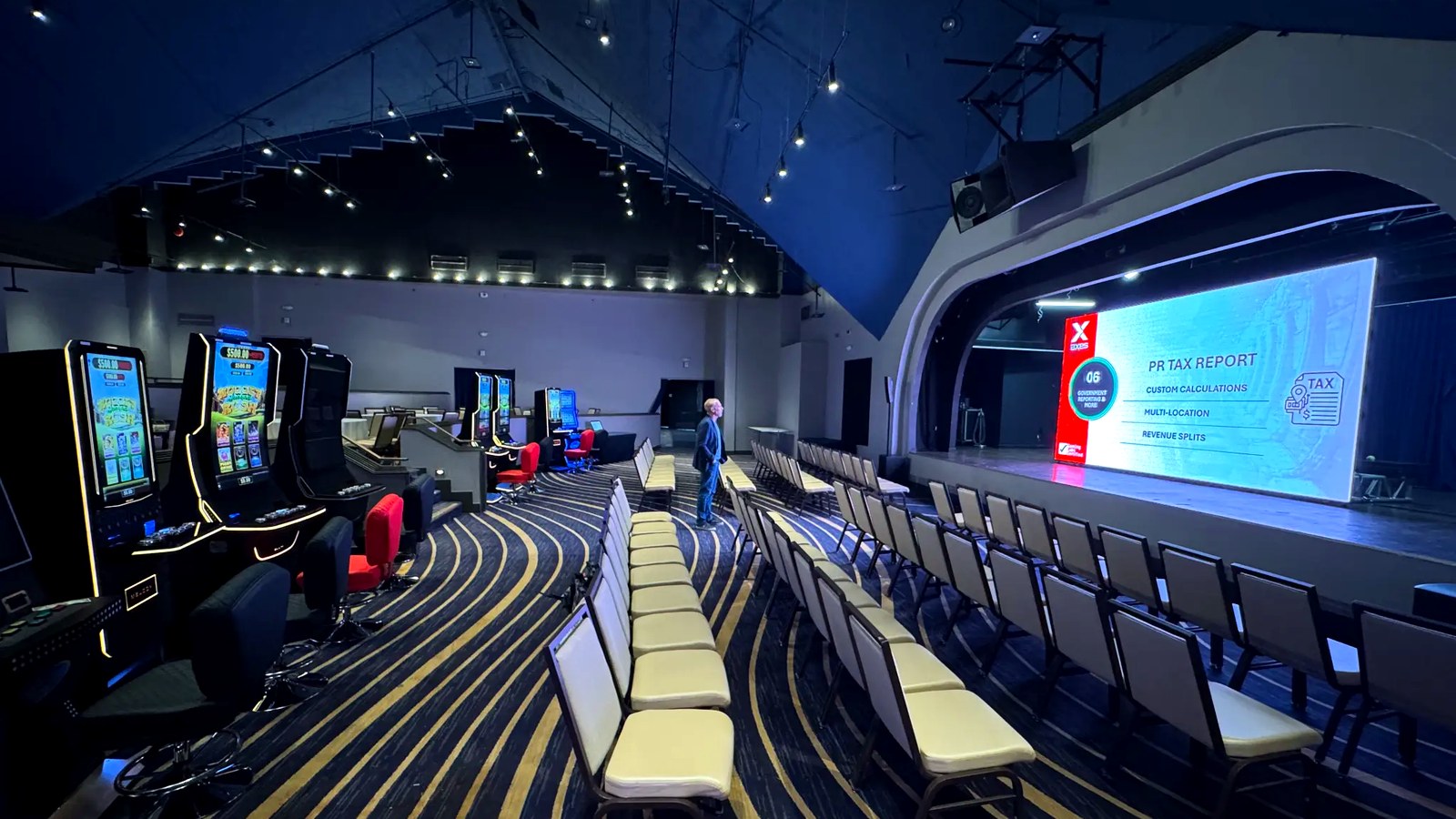 The AXES IMS demonstration zone — live machines, live data, live intelligence.