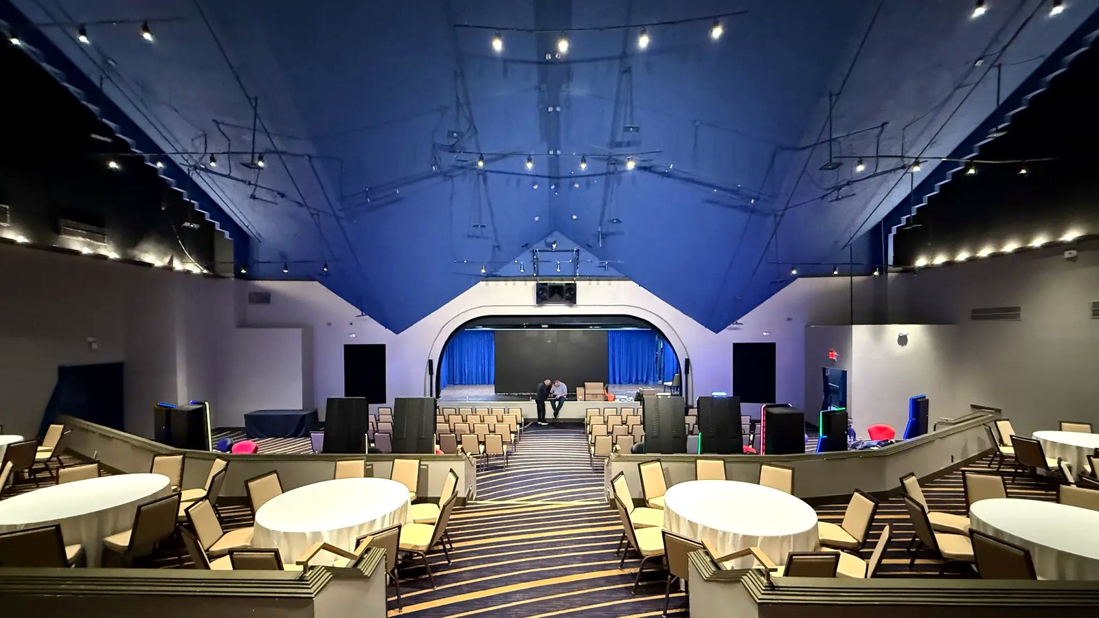 The venue set and ready — the calm before XCITE Puerto Rico opened its doors.