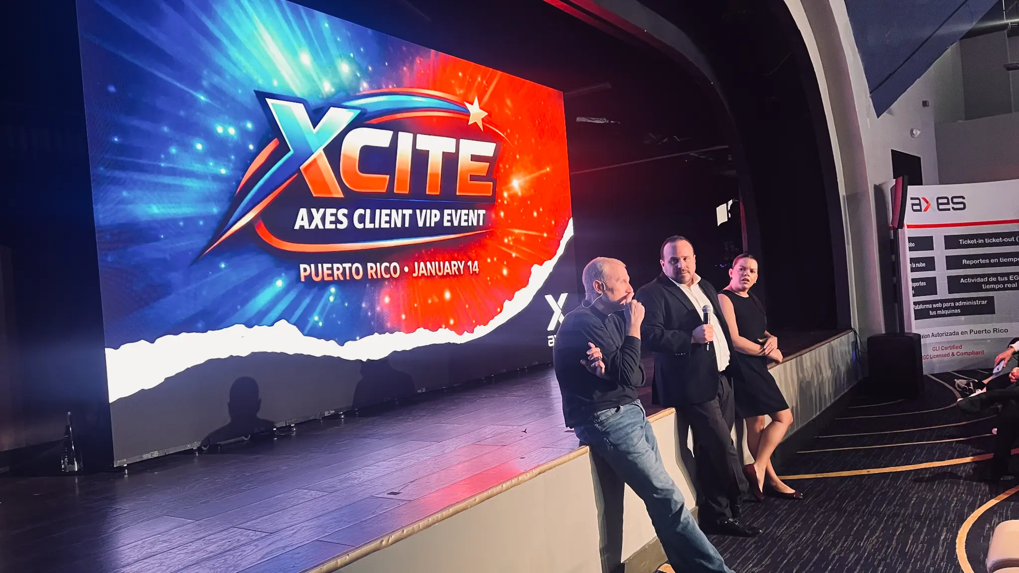 Dignitaries on Stage